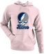 Nevada Stealie Premium Unisex Hoodie — Design: Nevada Las Vegas University of — Light Pink