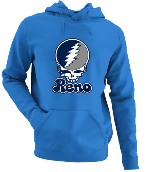 Nevada Stealie Premium Unisex Hoodie — Design: Nevada Las Vegas University of — Heather Royal