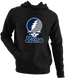 Nevada Stealie Premium Unisex Hoodie — Design: Nevada Las Vegas University of — Black