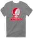 Nevada Stealie Premium Unisex T-Shirt — Design: Nevada Las Vegas University of — Dark Heather