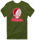 Nevada Stealie Premium Unisex T-Shirt — Design: Nevada Las Vegas University of — Military Green