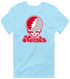 Nevada Stealie Premium Unisex T-Shirt — Design: Nevada Las Vegas University of — Light Blue