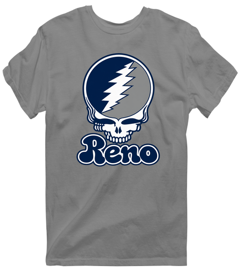 Nevada Stealie Premium Unisex T-Shirt — Design: Nevada Las Vegas University of — Dark Heather
