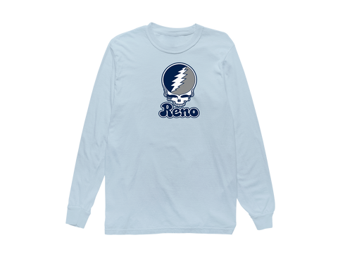 Reno Stealie Premium Unisex Long-Sleeve — Design: Nevada Reno University of — Chambray