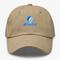 New England Stealie Premium Unisex Dad Hat — Design: New England University of — Khaki
