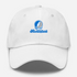 New England Stealie Premium Unisex Dad Hat — Design: New England University of — White
