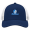 New England Stealie Premium Unisex Trucker Cap — Design: New England University of — Navy/White