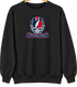 New England Helmet Stealie Premium Unisex Crewneck — New England Patriots — Black