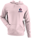 New England Helmet Stealie Premium Unisex Hoodie — New England Patriots — Light Pink