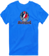 New England Helmet Stealie Premium Unisex T-Shirt — New England Patriots — Royal