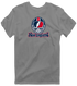 New England Helmet Stealie Premium Unisex T-Shirt — New England Patriots — Dark Heather
