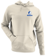 New Hampshire Stealie Premium Unisex Hoodie — Design: New Hampshire University of — Sand
