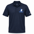 New Hampshire Stealie Premium Unisex Polo — Design: New Hampshire University of — Navy