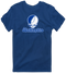 New Hampshire Stealie Premium Unisex T-Shirt — Design: New Hampshire University of — Navy