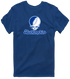 New Hampshire Stealie Premium Unisex T-Shirt — Design: New Hampshire University of — Navy