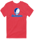 New Hampshire Stealie Premium Unisex T-Shirt — Design: New Hampshire University of — Heather Red