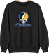 New Haven Stealie Premium Unisex Crewneck — Design: New Haven University of — Black