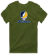 New Haven Stealie Premium Unisex T-Shirt — Design: New Haven University of — Military Green