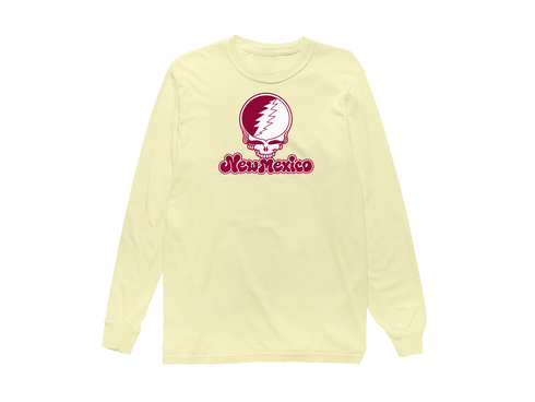 New Mexico Stealie Premium Unisex Long-Sleeve — Design: New Mexico State University — Butter