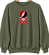 New Mexico Military Stealie Premium Unisex Crewneck — Military Green