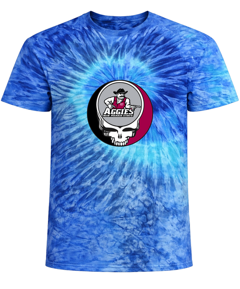 New Mexico State University Stealie Tie-Dye T-Shirt