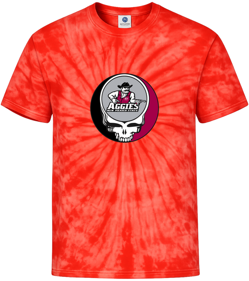 New Mexico State University Stealie Tie-Dye T-Shirt