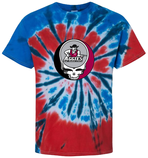 New Mexico State University Stealie Tie-Dye T-Shirt
