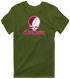 New Mexico Stealie Premium Unisex T-Shirt — Design: New Mexico State University — Military Green