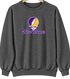 New Orleans Stealie Premium Unisex Crewneck — Design: New Orleans The University of — Dark Heather