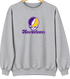 New Orleans Stealie Premium Unisex Crewneck — Design: New Orleans The University of — Sport Grey