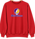 New Orleans Stealie Premium Unisex Crewneck — Design: New Orleans The University of — Red
