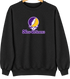 New Orleans Stealie Premium Unisex Crewneck — Design: New Orleans The University of — Black