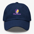 New Orleans Stealie Premium Unisex Dad Hat — Design: New Orleans The University of — Navy
