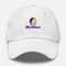 New Orleans Stealie Premium Unisex Dad Hat — Design: New Orleans The University of — White