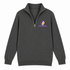 New Orleans Stealie Premium Unisex Quarter-Zip — Design: New Orleans The University of — Charcoal