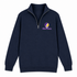 New Orleans Stealie Premium Unisex Quarter-Zip — Design: New Orleans The University of — Navy