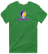New Orleans Stealie Premium Unisex T-Shirt — Design: New Orleans The University of — Irish Green
