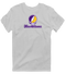 New Orleans Stealie Premium Unisex T-Shirt — Design: New Orleans The University of — Sport Grey