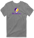 New Orleans Stealie Premium Unisex T-Shirt — Design: New Orleans The University of — Dark Heather