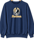 New Orleans Helmet Stealie Premium Unisex Crewneck — New Orleans Saints — Navy