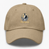 New Orleans Helmet Stealie Premium Unisex Dad Hat — New Orleans Saints — Khaki