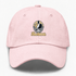 New Orleans Helmet Stealie Premium Unisex Dad Hat — New Orleans Saints — Pink