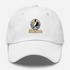 New Orleans Helmet Stealie Premium Unisex Dad Hat — New Orleans Saints — White