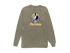 New Orleans Helmet Stealie Premium Unisex Long-Sleeve — New Orleans Saints — Sandstone