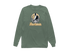 New Orleans Helmet Stealie Premium Unisex Long-Sleeve — New Orleans Saints — Light Green