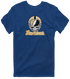 New Orleans Helmet Stealie Premium Unisex T-Shirt — New Orleans Saints — Navy