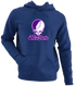 New York Stealie Premium Unisex Hoodie — Design: New York University — Navy