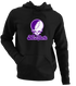 New York Stealie Premium Unisex Hoodie — Design: New York University — Black