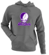 New York Stealie Premium Unisex Hoodie — Design: New York University — Charcoal