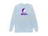 New York Stealie Premium Unisex Long-Sleeve — Design: New York University — Chambray